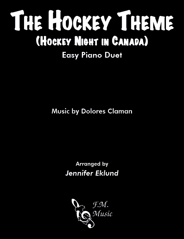 The Hockey Theme (Hockey Night in Canada) (Easy Duet) By Dolores Claman